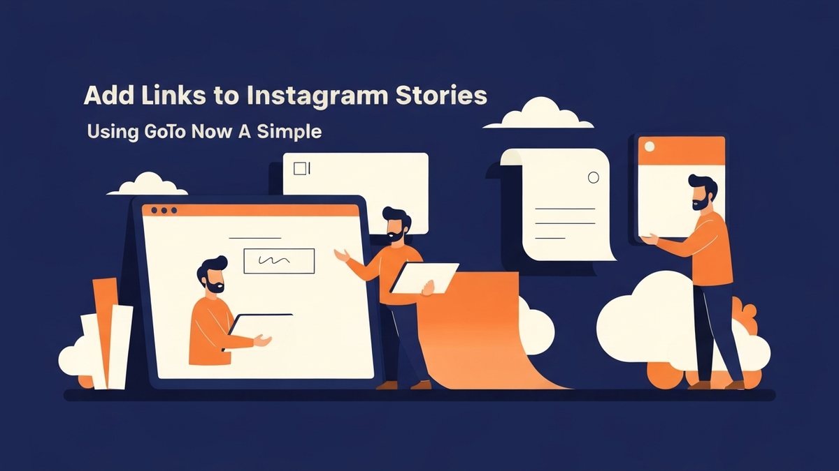 How to Add Links to Instagram Stories Using GoTo.now: A Simple Guide