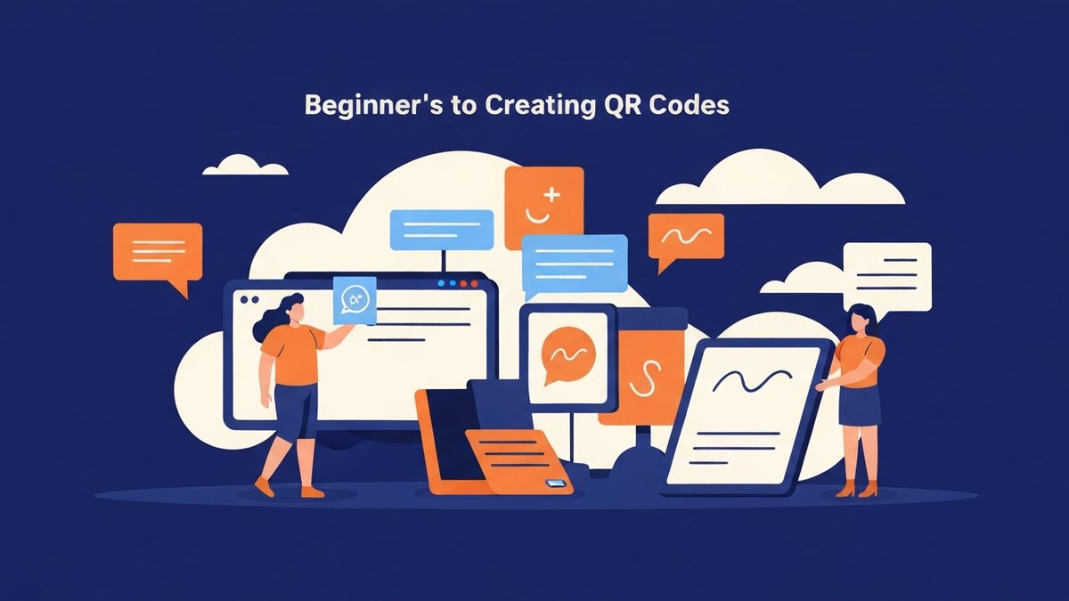 Beginner's Guide to Creating QR Codes - Illustration