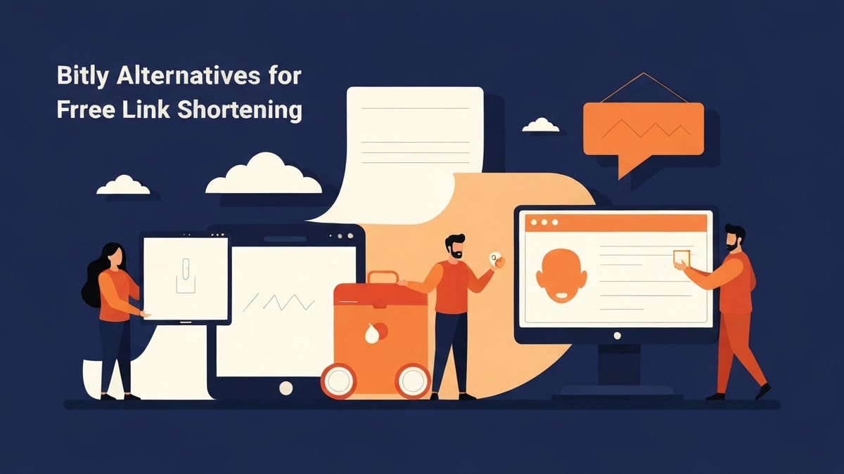 Best Bitly Alternatives for Free Link Shortening - Illustration