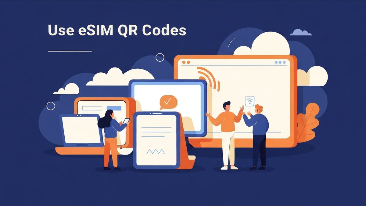 How to Use eSIM QR Codes