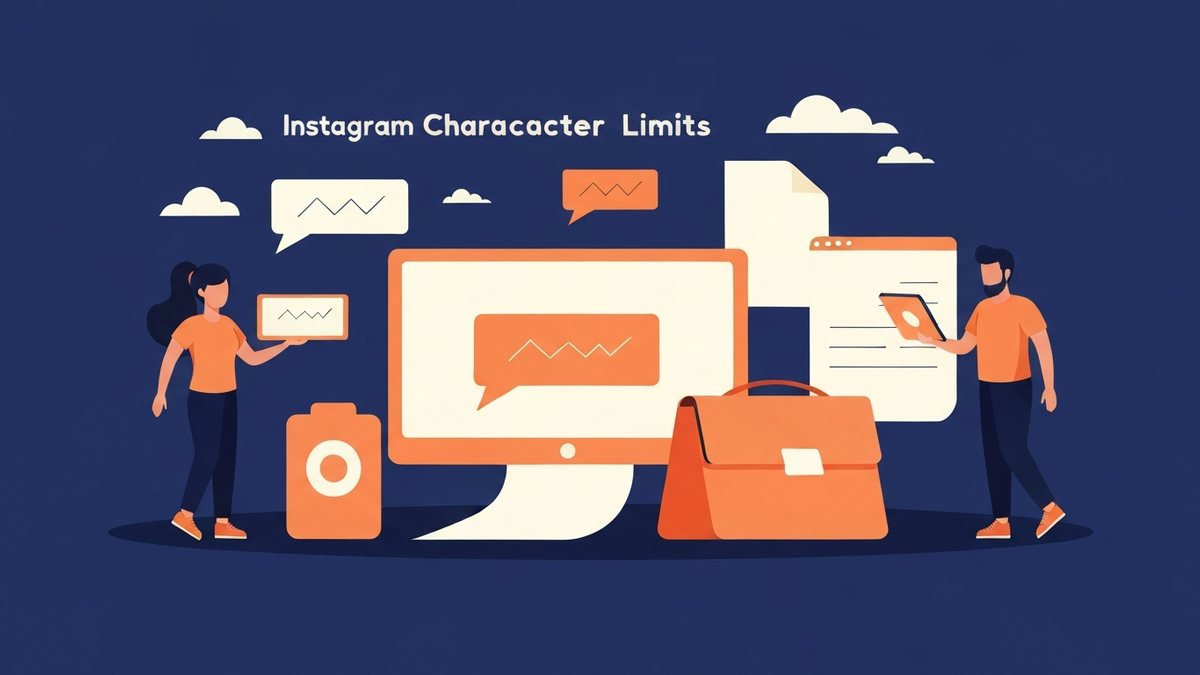 Instagram Character Limits: Optimize Your Profile - Illustration