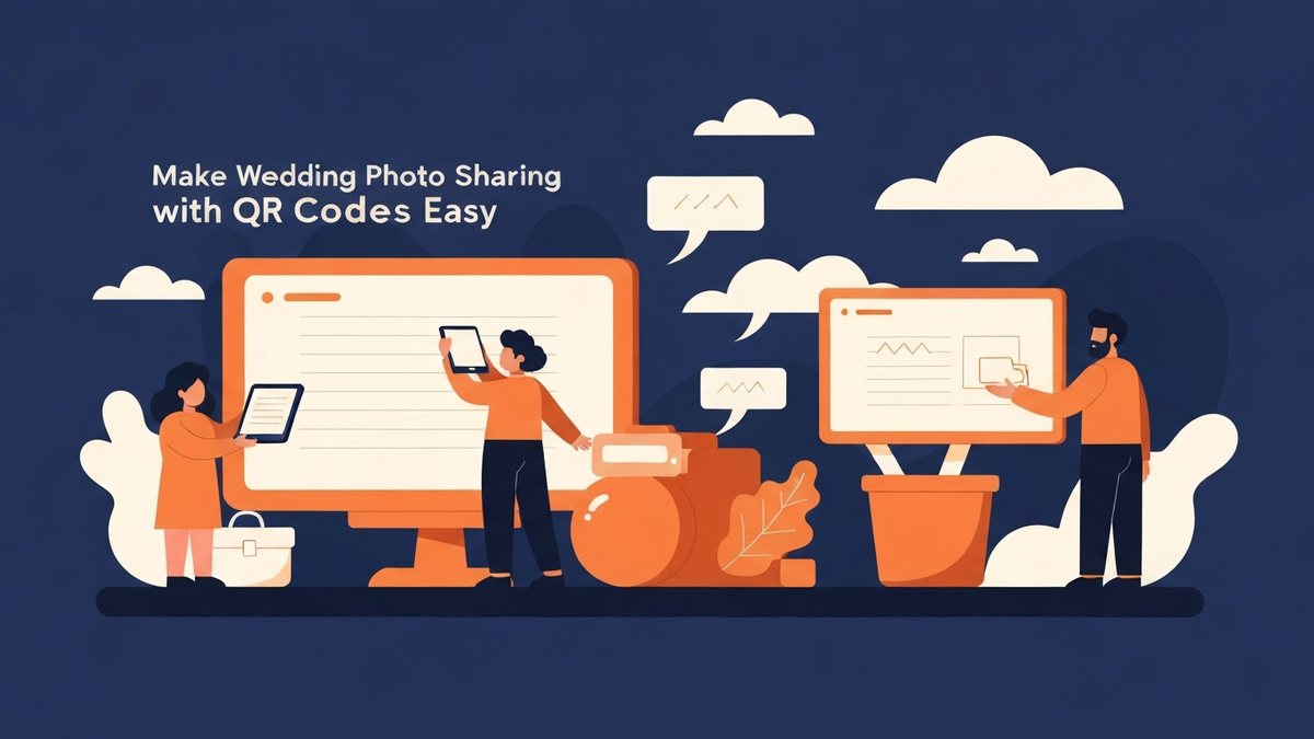 Make Wedding Photo Sharing with QR Codes Easy