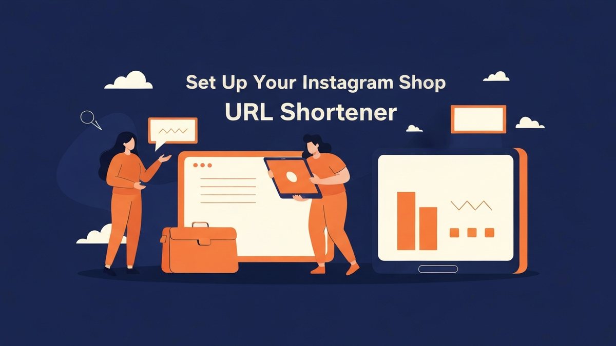 How to Set Up Your Instagram Shop URL Shortener - Illustration