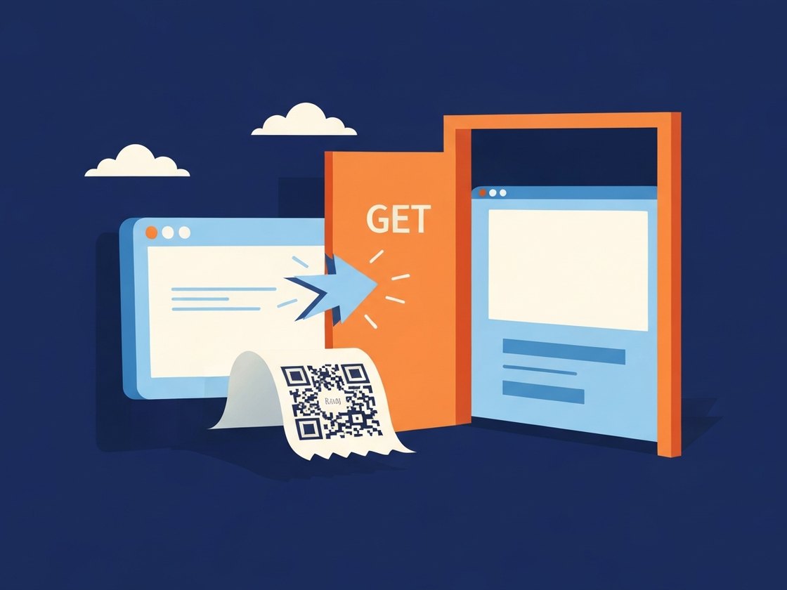QR codes as a URL parameter