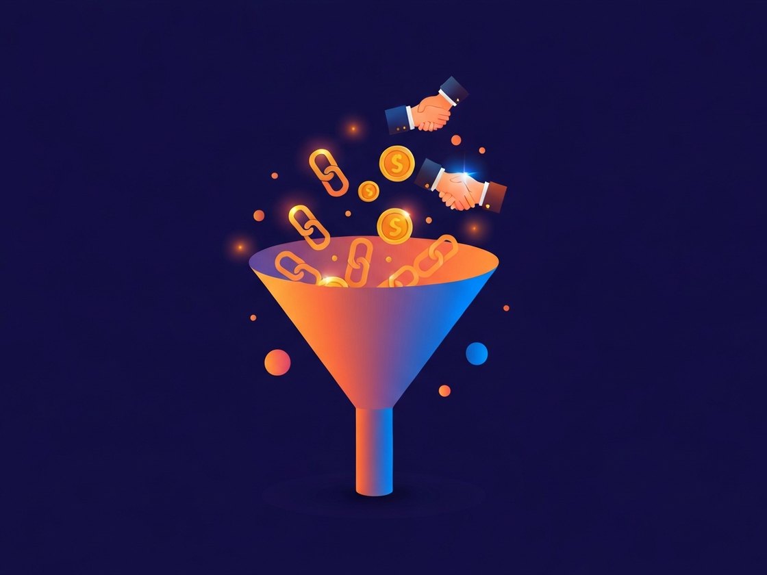 Sales solution illustration